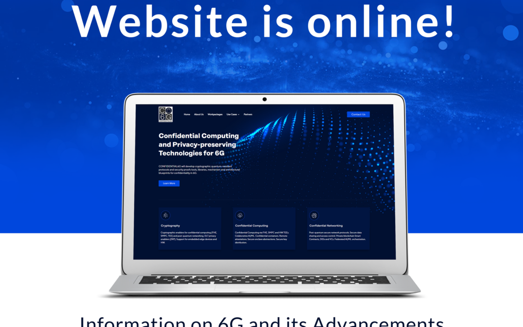 Confidential6g.eu Officially Releases Website to the Public