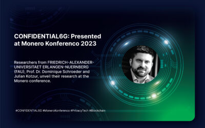 CONFIDENTIAL6G project was presented at the Monero Konferenco