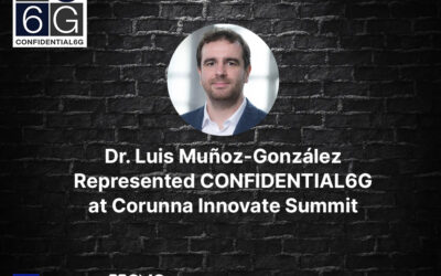 Dr. Luis Muñoz-González from Telefonica represented CONFIDENTIAL6G at Corunna Innovate Summit