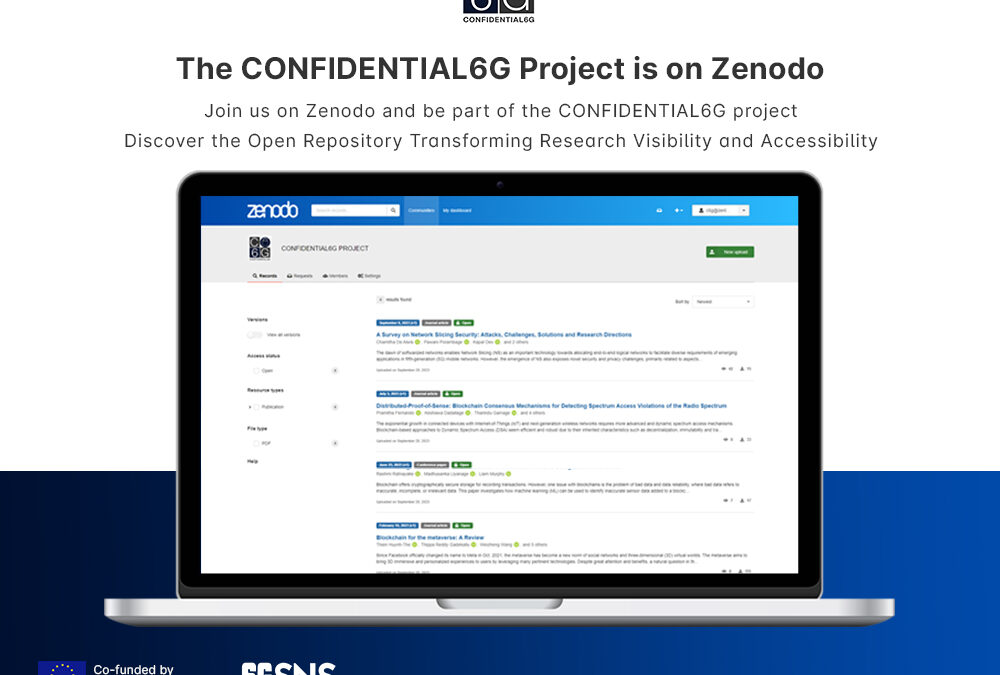 The CONFIDENTIAL6G Project is on Zenodo!