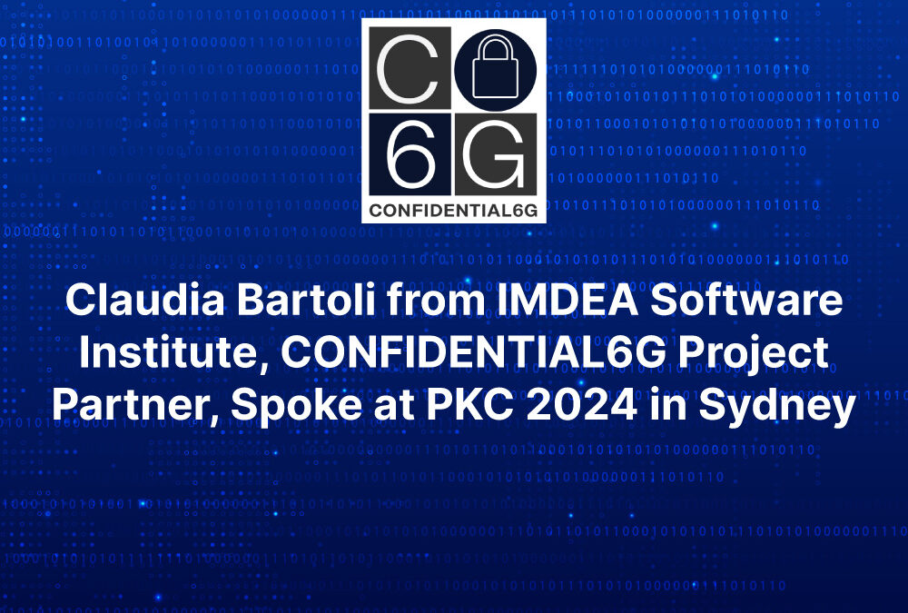 Claudia Bartoli from IMDEA Software Institute Spoke at PKC 2024 in Sydney