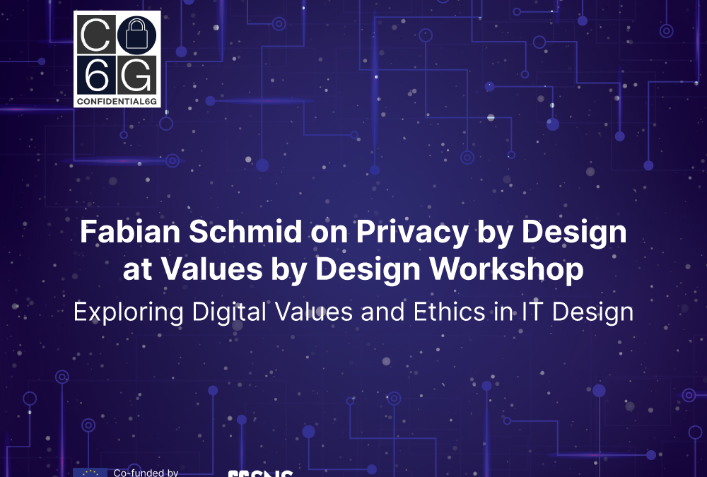 Fabian Schmid Presents on Privacy by Design at Values by Design Workshop