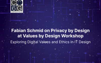 Fabian Schmid Presents on Privacy by Design at Values by Design Workshop
