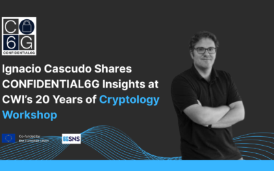 IMDEA Software at the 20th Anniversary Workshop of the CWI Cryptology Group